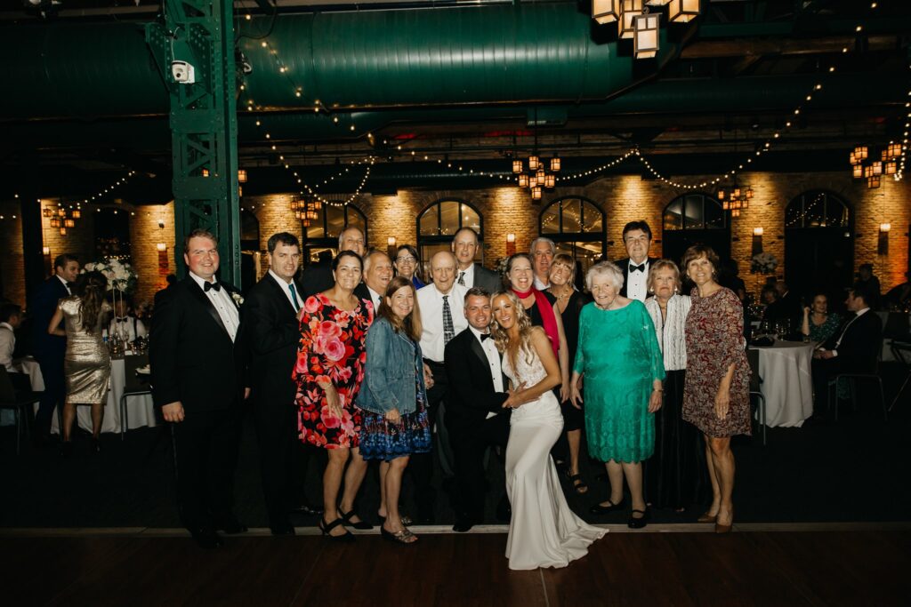 Photo of Wedding Guests at Nicollet Island Pavilion
