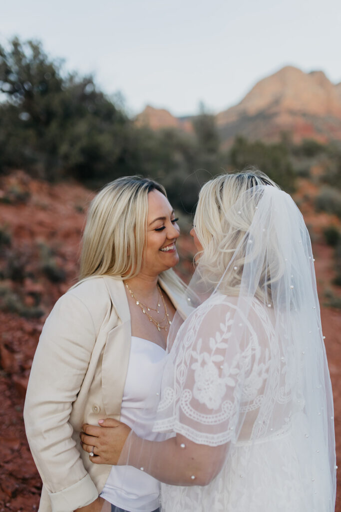 Jane and Katelyn's Sedona Elopement Session