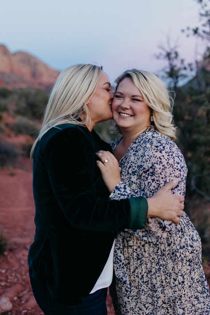 Sedona Elopement Session of Queer Couple