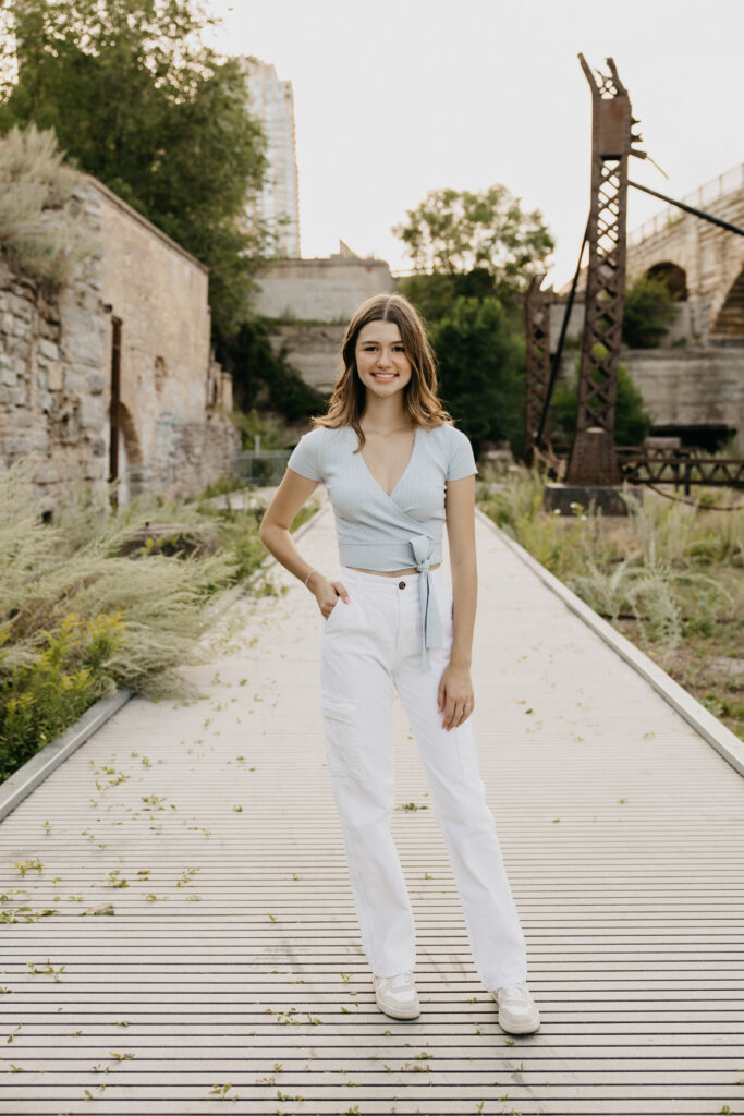 DeLaSalle High School Senior Photos of Margaret