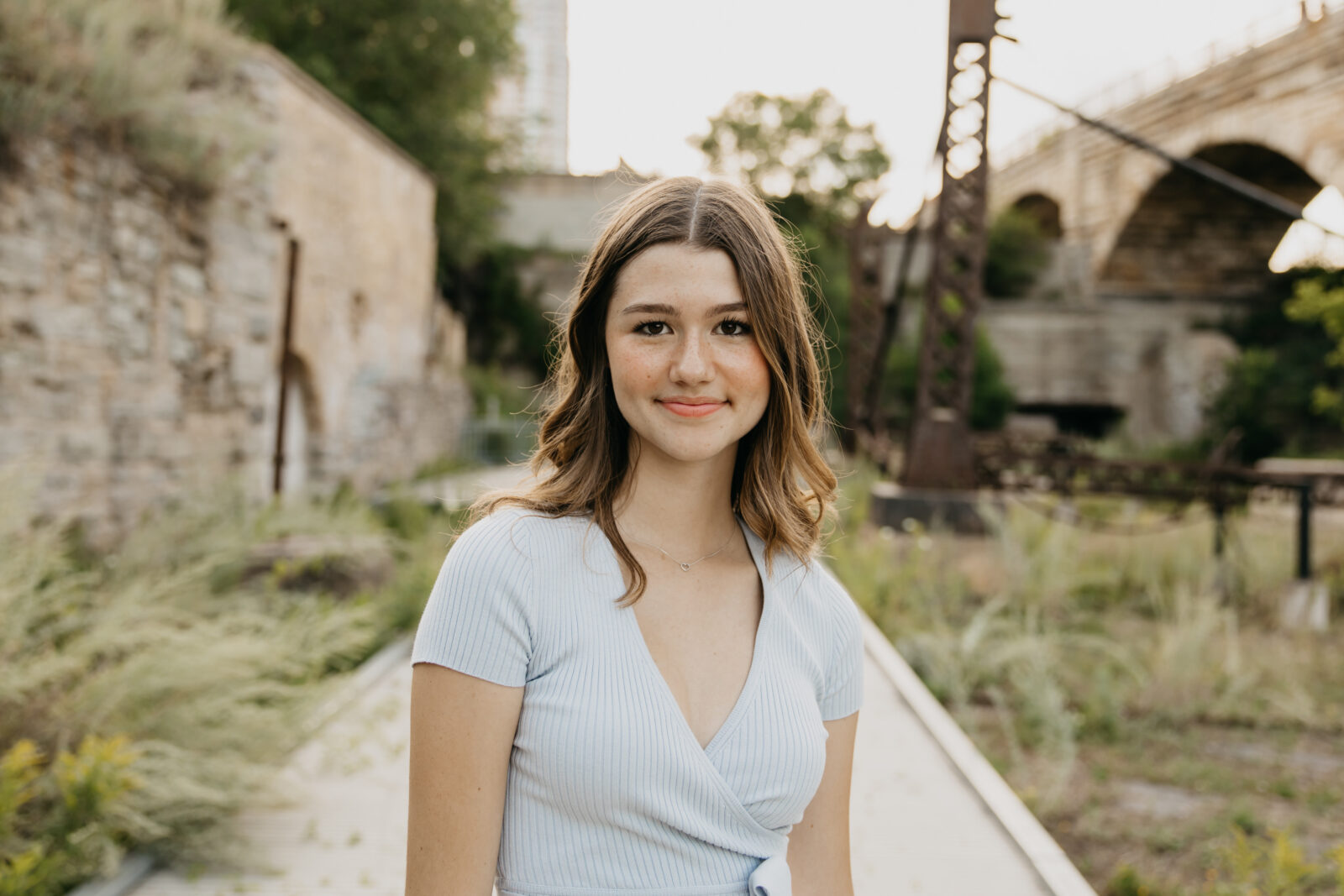 DeLaSalle High School Senior Photos of Margaret