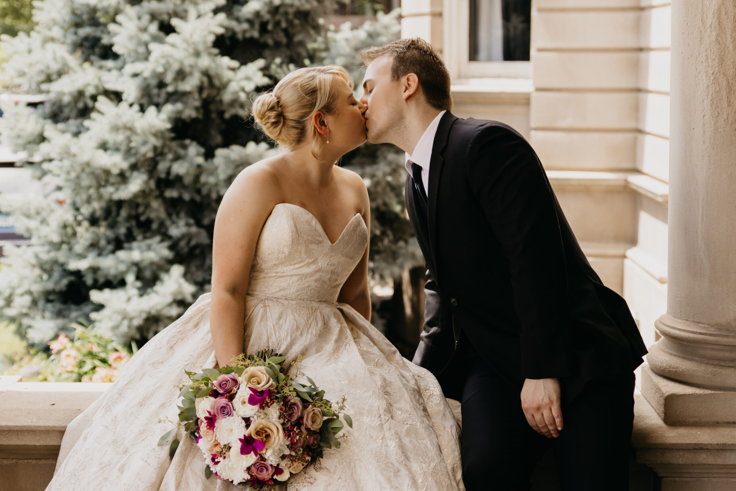 Christina and Andrew's Semple Mansion Wedding