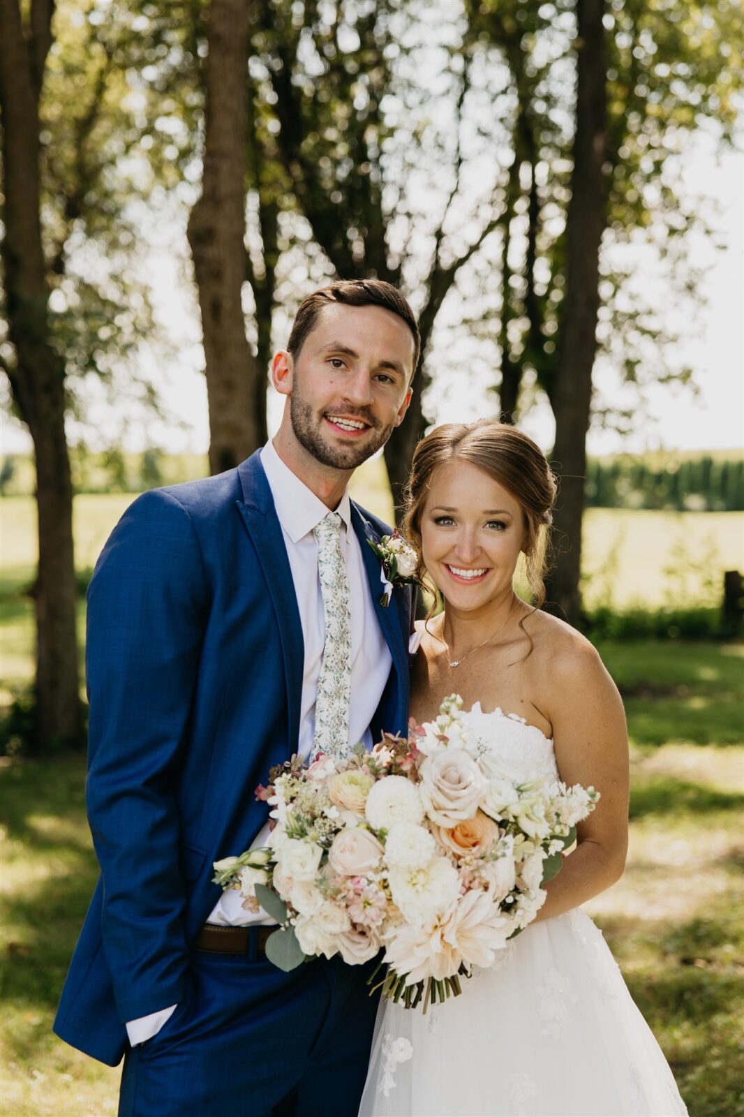 Ashery Lane Farm wedding of Chloe and Shane