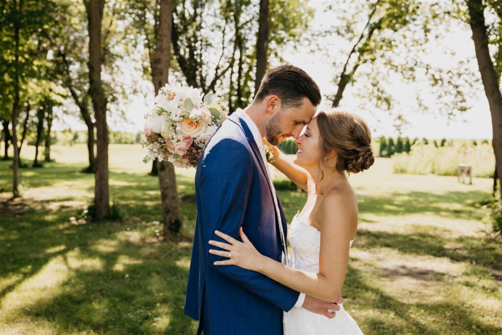 Ashery Lane Farm wedding of Chloe and Shane