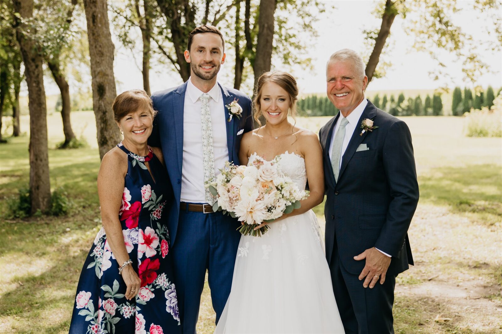 Ashery Lane Farm wedding of Chloe and Shane