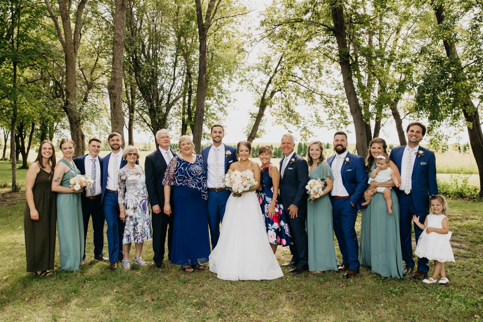 Ashery Lane Farm wedding of Chloe and Shane