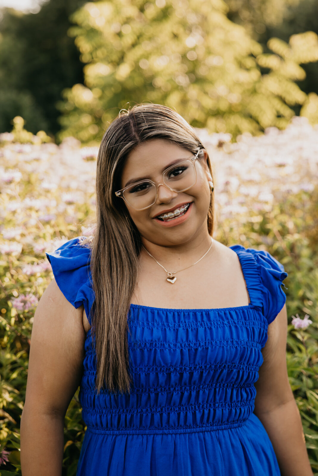 Senior Photos at Longfellow Gardens