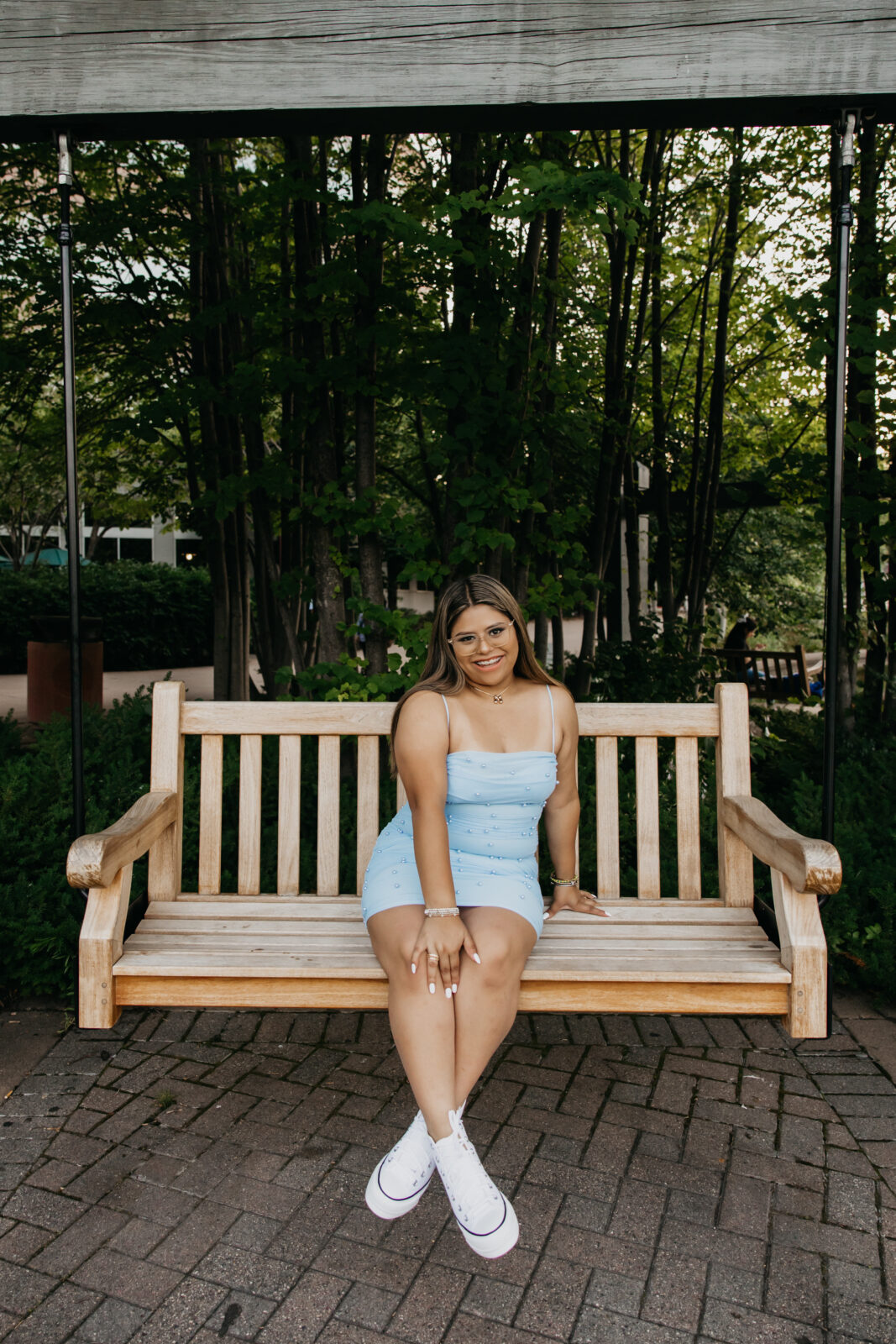 Senior Photos at Longfellow Gardens