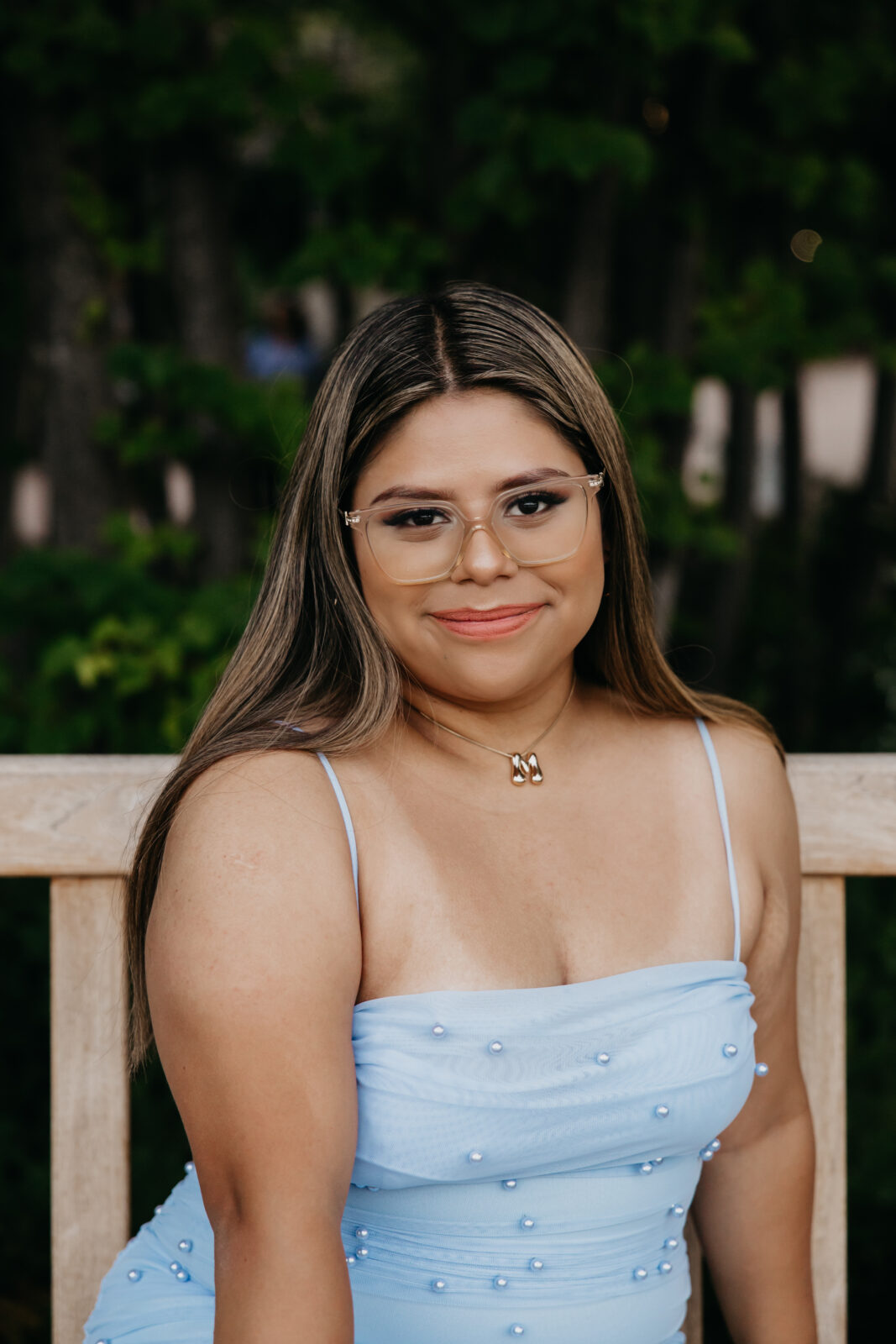 Senior Photos at Longfellow Gardens