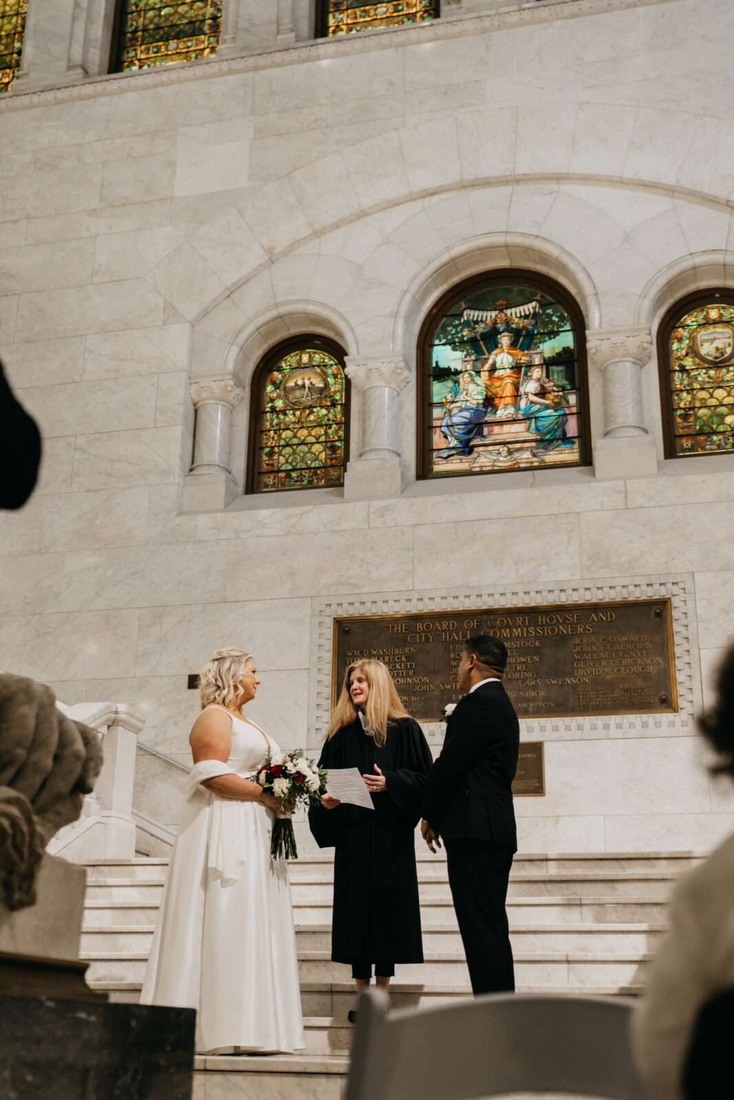 Minneapolis City Hall Wedding