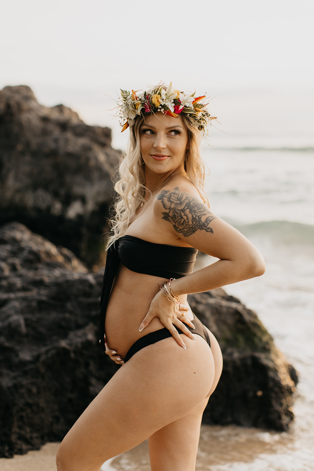 Maternity Boudoir Photography | Be Lovely and Free