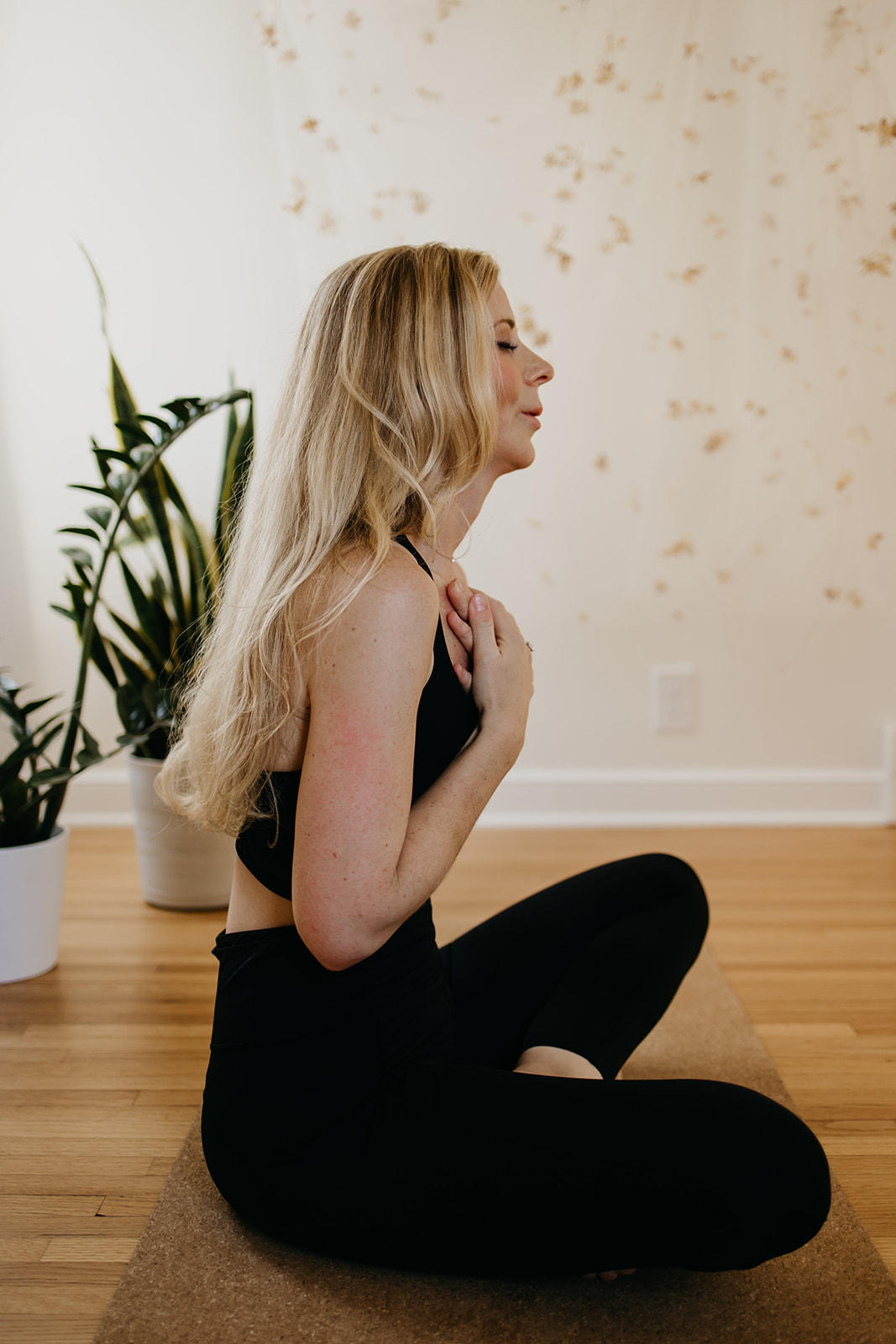 Woman doing yoga  Branding Photography