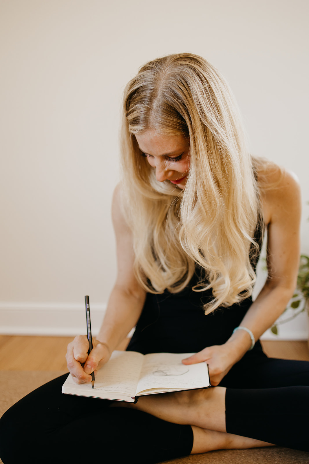 Woman Painting for her Branding Photography