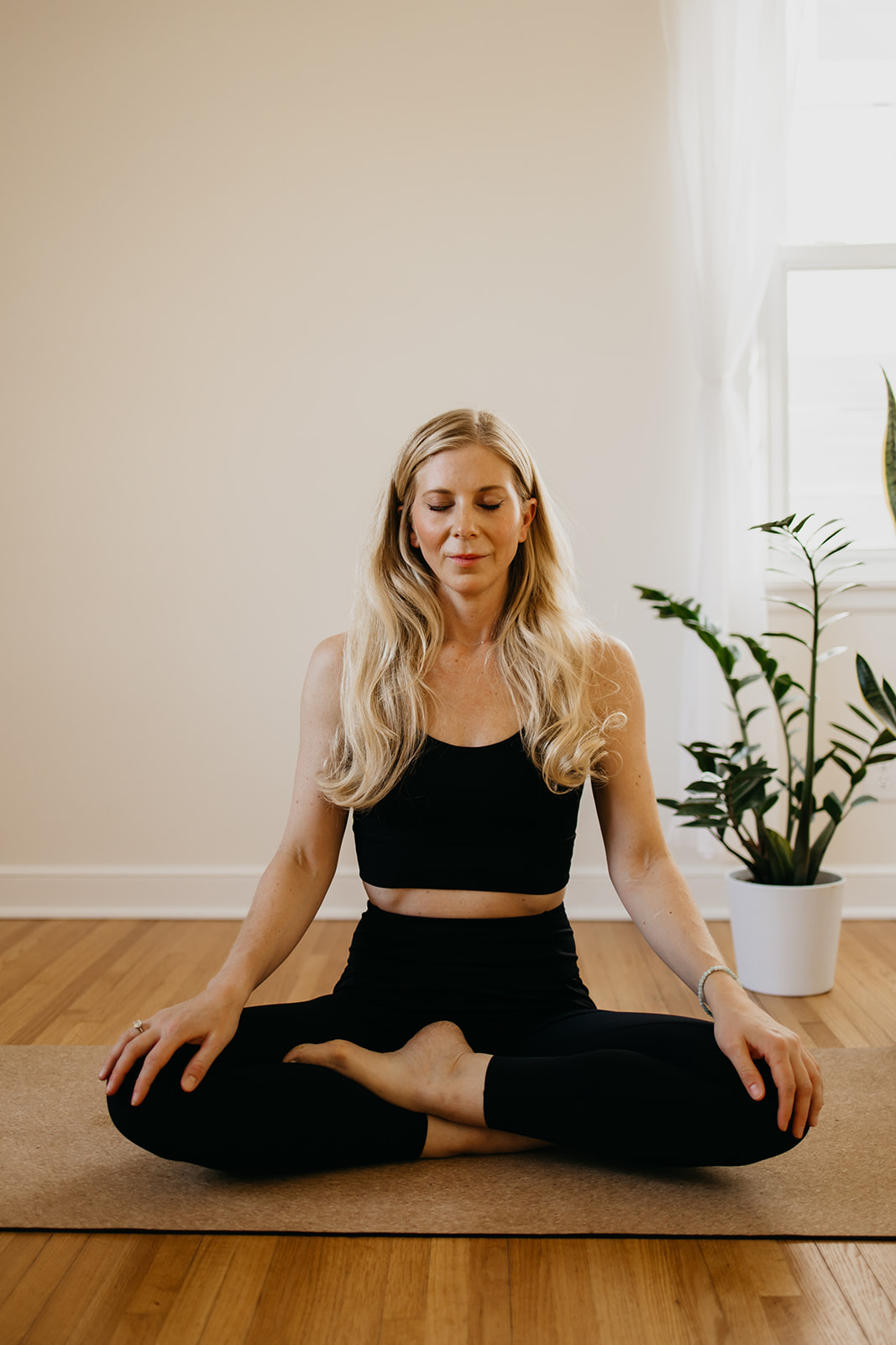 Woman doing yoga  Branding Photography