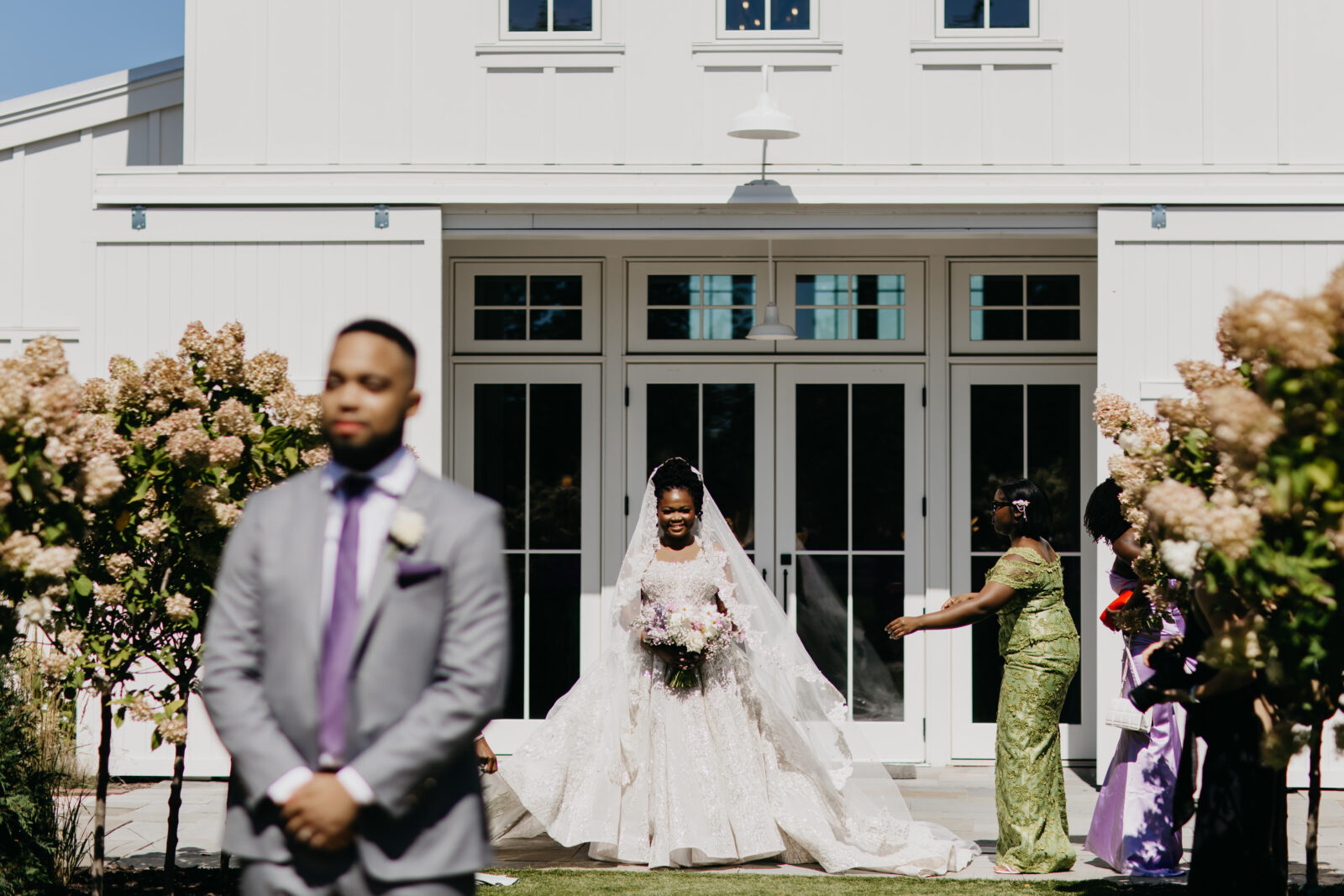 First Look Wedding Photos | Mycah Bain Photography