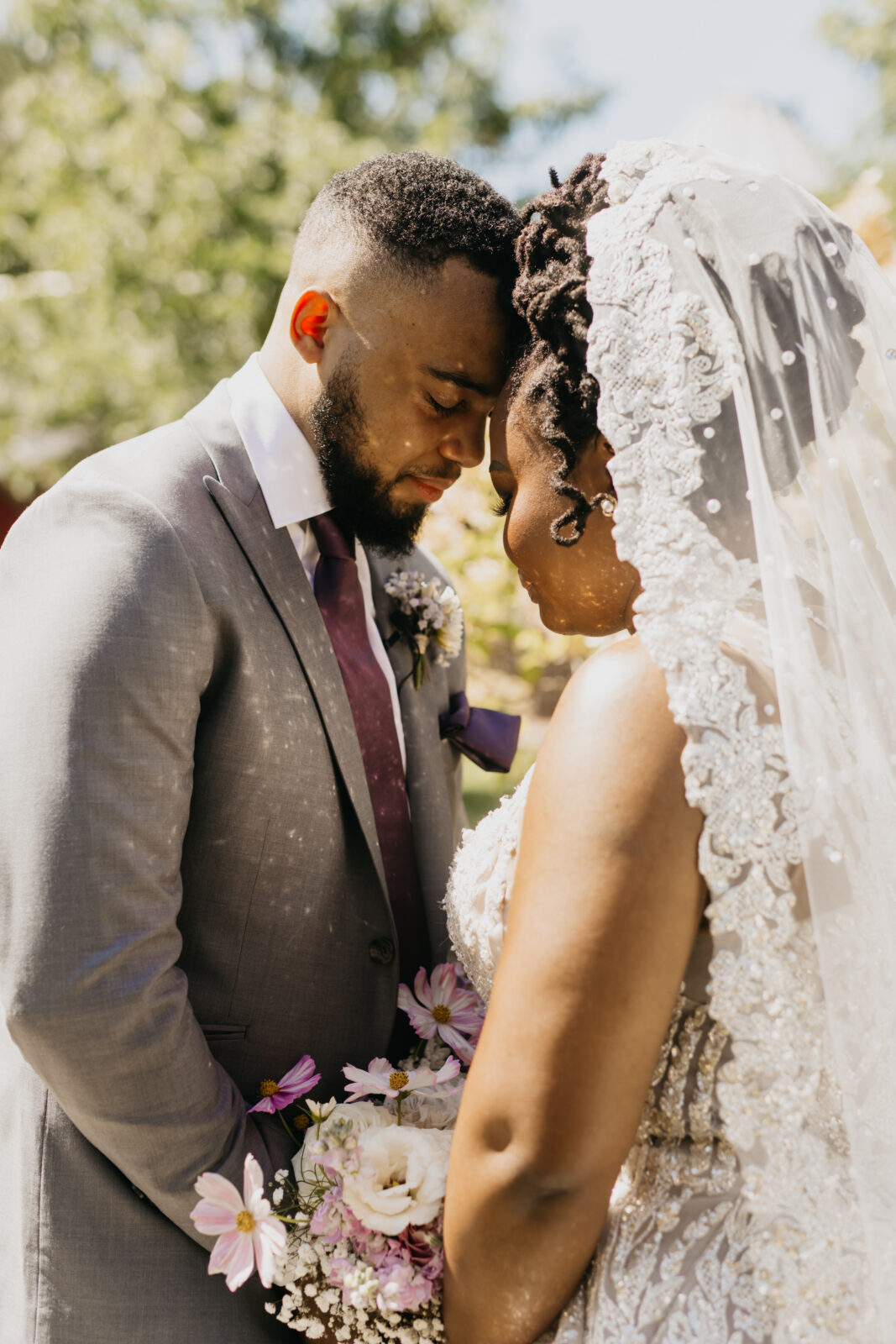 First Look Wedding Photos | Mycah Bain Photography