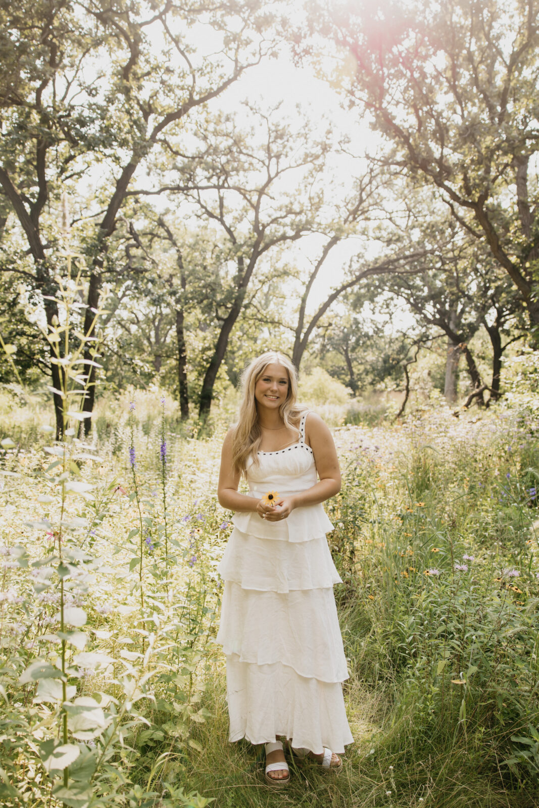 Garden Senior Photos  |Mycah Bain Photography 