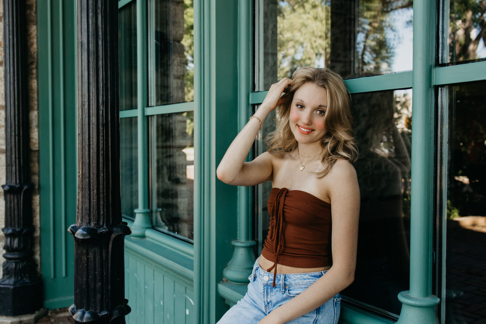 Breck High School Senior Portraits | Mycah Bain Photography