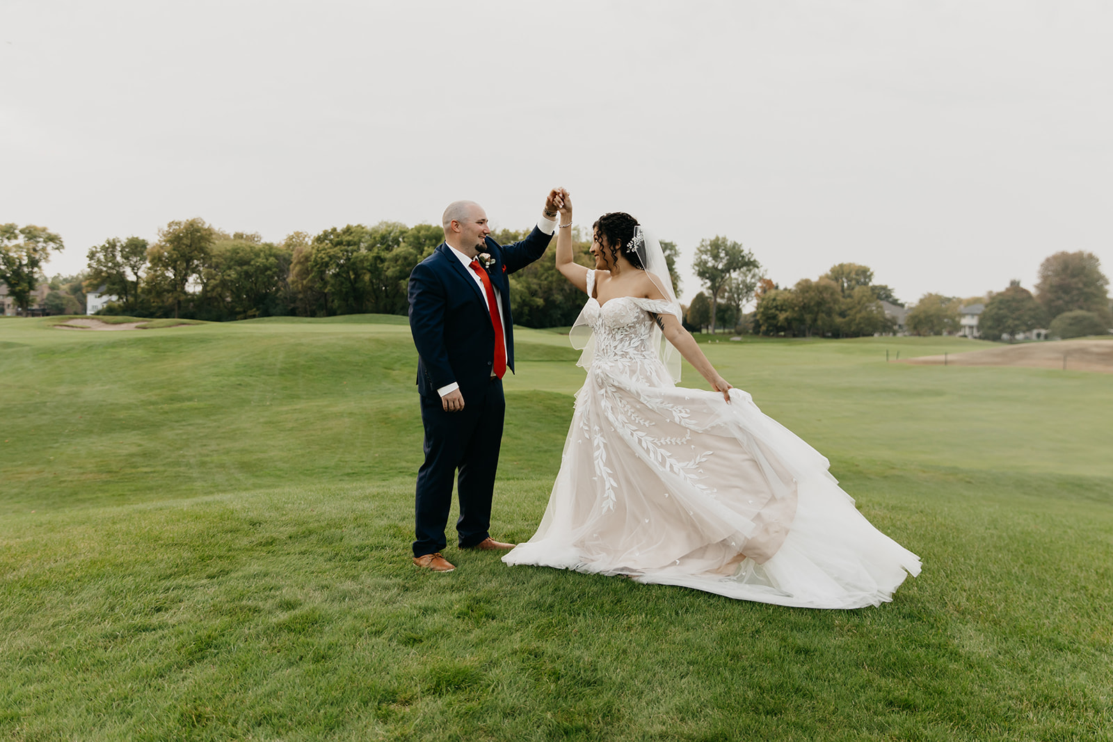 Edinburgh Golf Course | Iconic Minneapolis Wedding Venues | Mycah Bain Photography