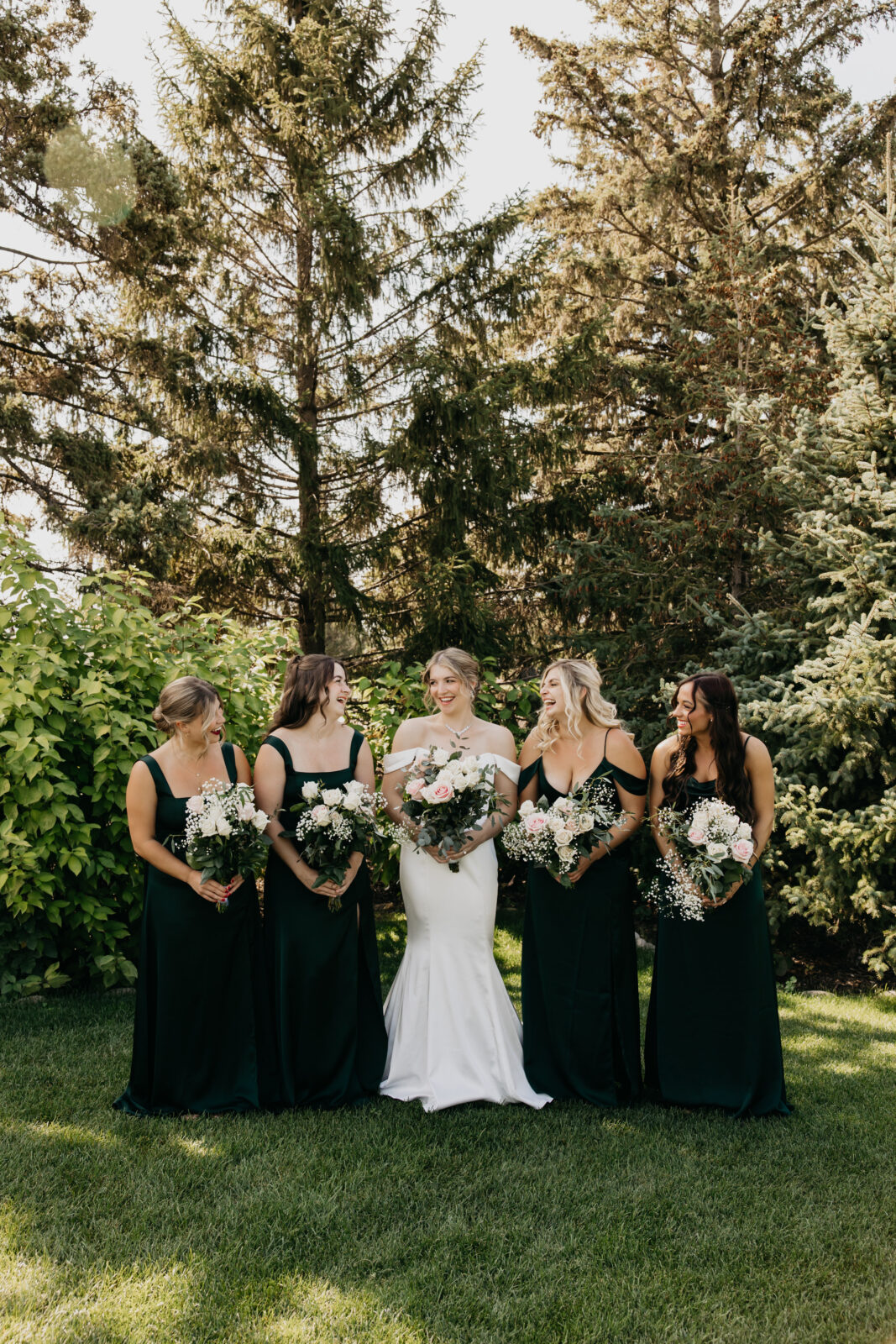 wedding party photos | Mycah Bain Photography