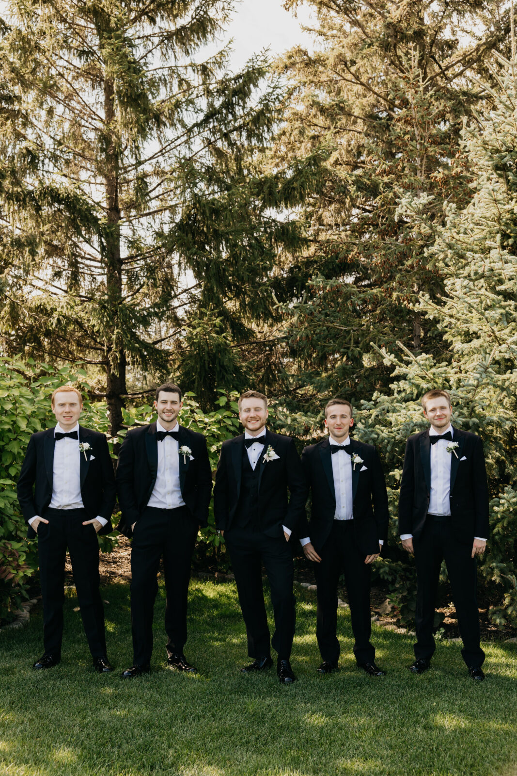 wedding party photos | Mycah Bain Photography