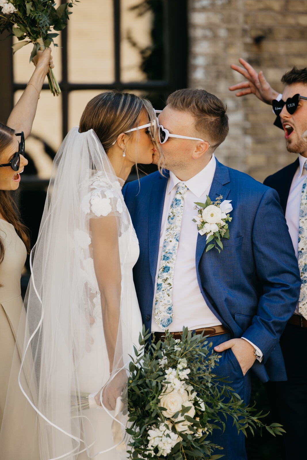 wedding party photos | Mycah Bain Photography