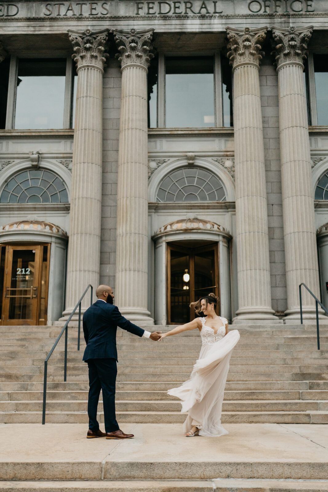 Minneapolis Courthouse Wedding Photographer | Mycah Bain Photography